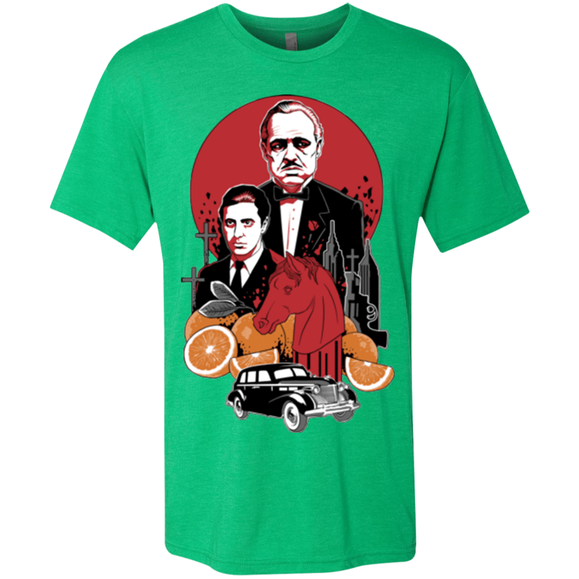T-Shirts Envy / Small Family Cursed Men's Triblend T-Shirt