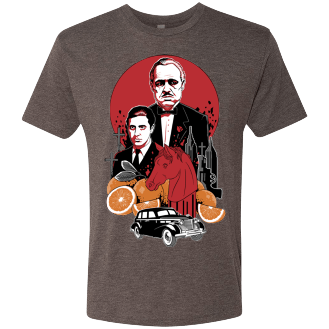 T-Shirts Macchiato / Small Family Cursed Men's Triblend T-Shirt