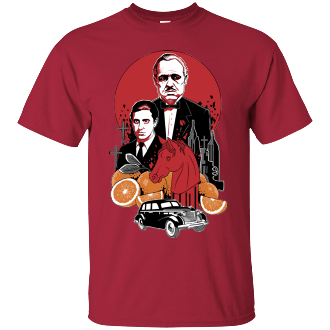 T-Shirts Cardinal / Small Family Cursed T-Shirt