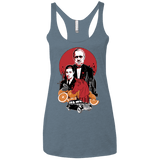 T-Shirts Indigo / X-Small Family Cursed Women's Triblend Racerback Tank