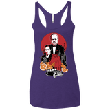 T-Shirts Purple Rush / X-Small Family Cursed Women's Triblend Racerback Tank