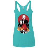 T-Shirts Tahiti Blue / X-Small Family Cursed Women's Triblend Racerback Tank