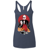 T-Shirts Vintage Navy / X-Small Family Cursed Women's Triblend Racerback Tank