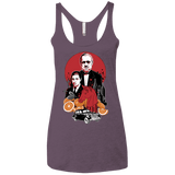 T-Shirts Vintage Purple / X-Small Family Cursed Women's Triblend Racerback Tank