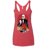 T-Shirts Vintage Red / X-Small Family Cursed Women's Triblend Racerback Tank