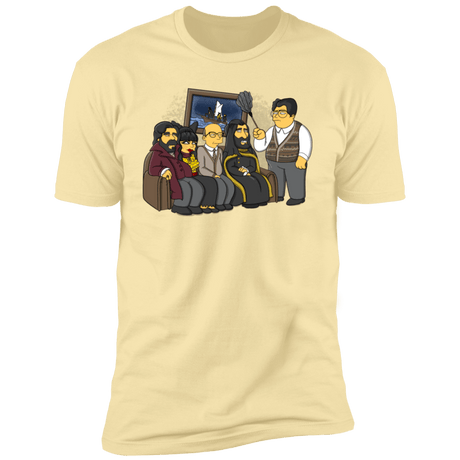 T-Shirts Banana Cream / S Family photo...but not you Guillermo Men's Premium T-Shirt
