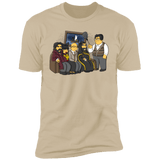 T-Shirts Sand / S Family photo...but not you Guillermo Men's Premium T-Shirt