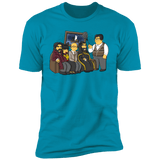 T-Shirts Turquoise / S Family photo...but not you Guillermo Men's Premium T-Shirt