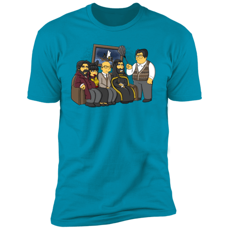 T-Shirts Turquoise / S Family photo...but not you Guillermo Men's Premium T-Shirt