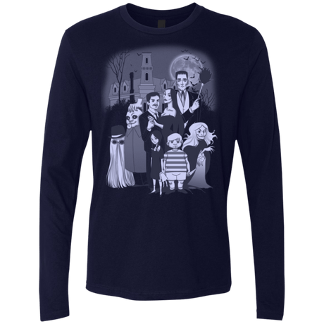 T-Shirts Midnight Navy / Small Family Portrait Men's Premium Long Sleeve