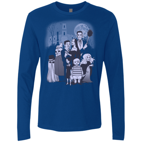 T-Shirts Royal / Small Family Portrait Men's Premium Long Sleeve