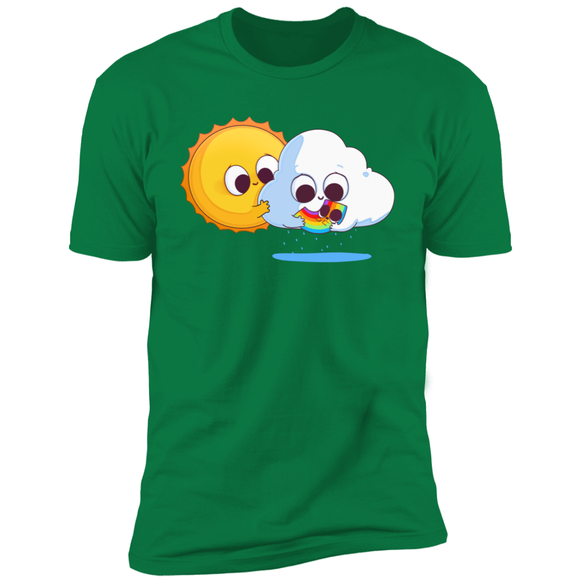 T-Shirts Kelly Green / S Family Portrait Men's Premium T-Shirt