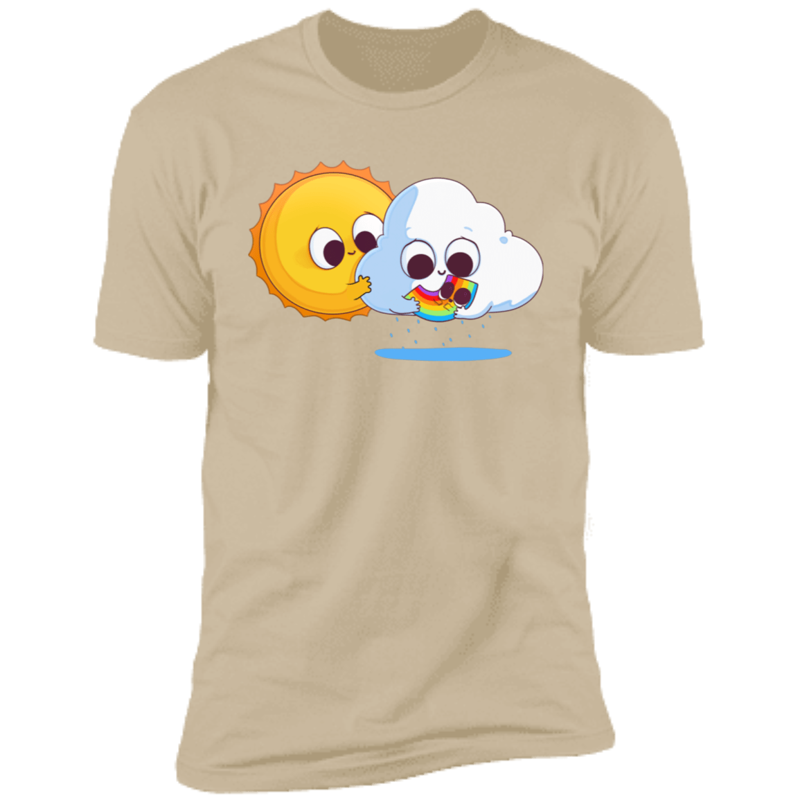 T-Shirts Sand / S Family Portrait Men's Premium T-Shirt