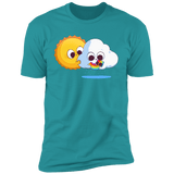 T-Shirts Tahiti Blue / S Family Portrait Men's Premium T-Shirt