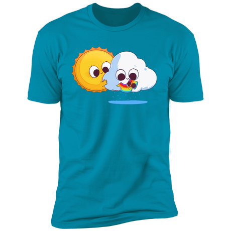 T-Shirts Turquoise / S Family Portrait Men's Premium T-Shirt