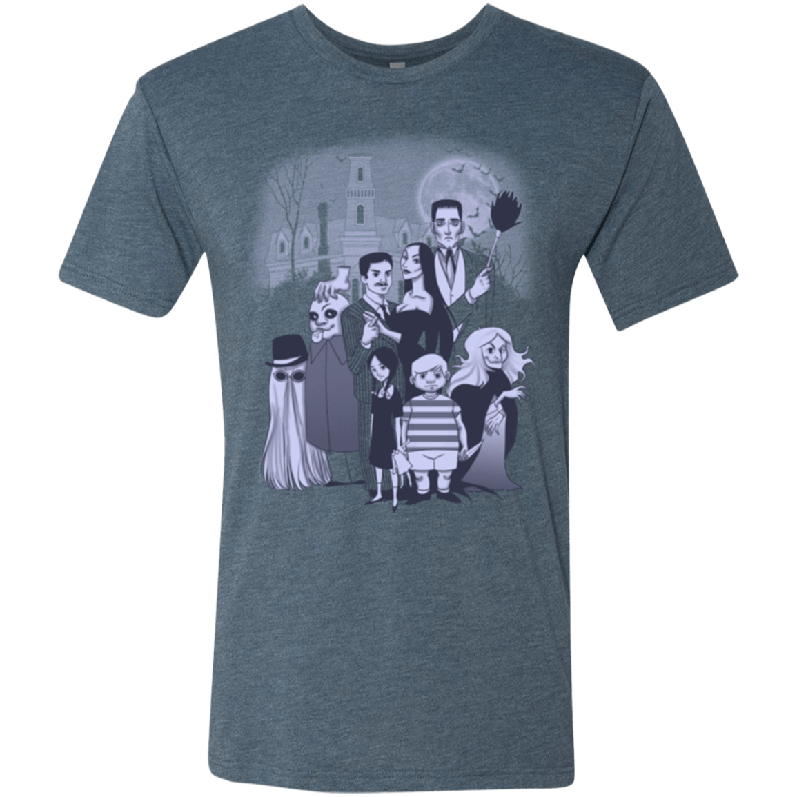 T-Shirts Indigo / Small Family Portrait Men's Triblend T-Shirt