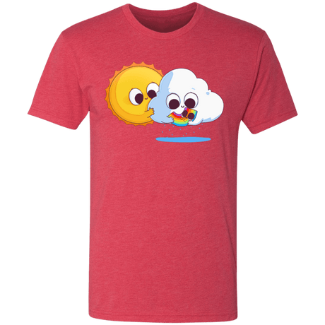 T-Shirts Vintage Red / S Family Portrait Men's Triblend T-Shirt