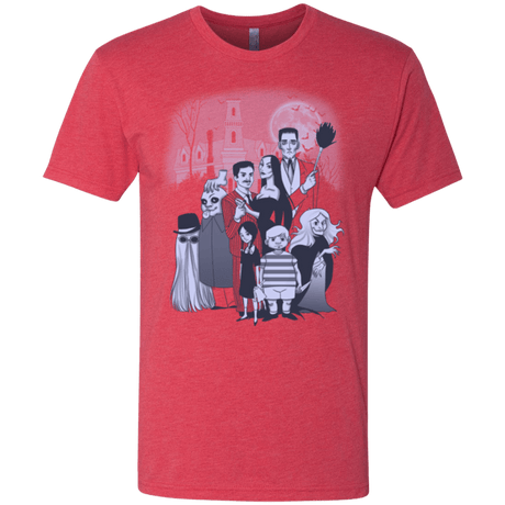 T-Shirts Vintage Red / Small Family Portrait Men's Triblend T-Shirt