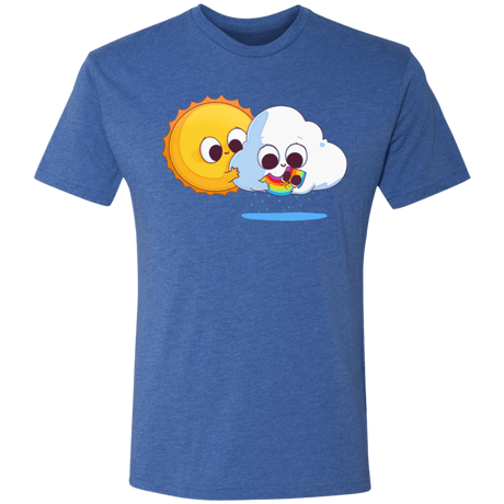 T-Shirts Vintage Royal / S Family Portrait Men's Triblend T-Shirt