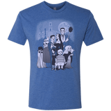 T-Shirts Vintage Royal / Small Family Portrait Men's Triblend T-Shirt