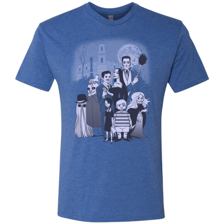 T-Shirts Vintage Royal / Small Family Portrait Men's Triblend T-Shirt