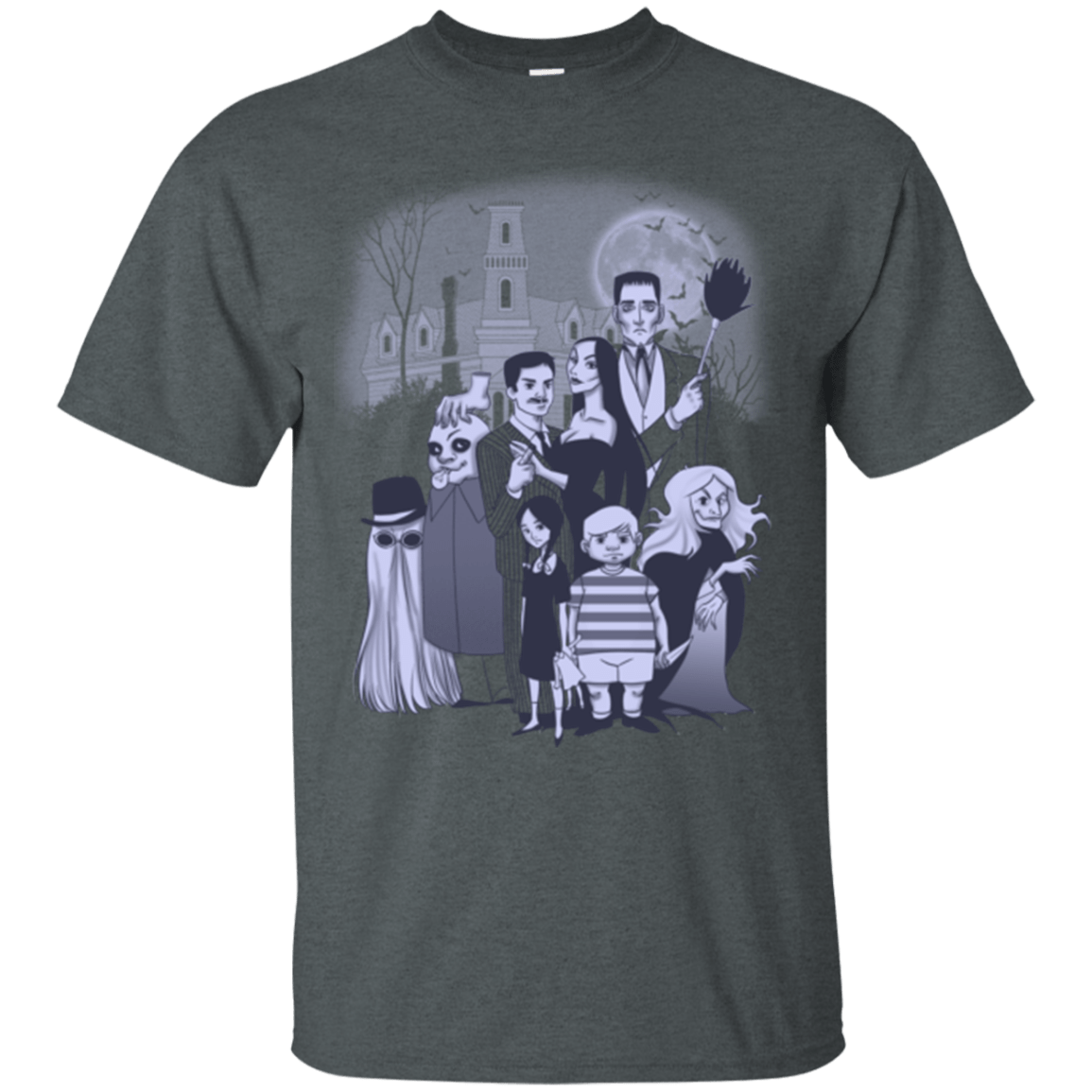 T-Shirts Dark Heather / Small Family Portrait T-Shirt
