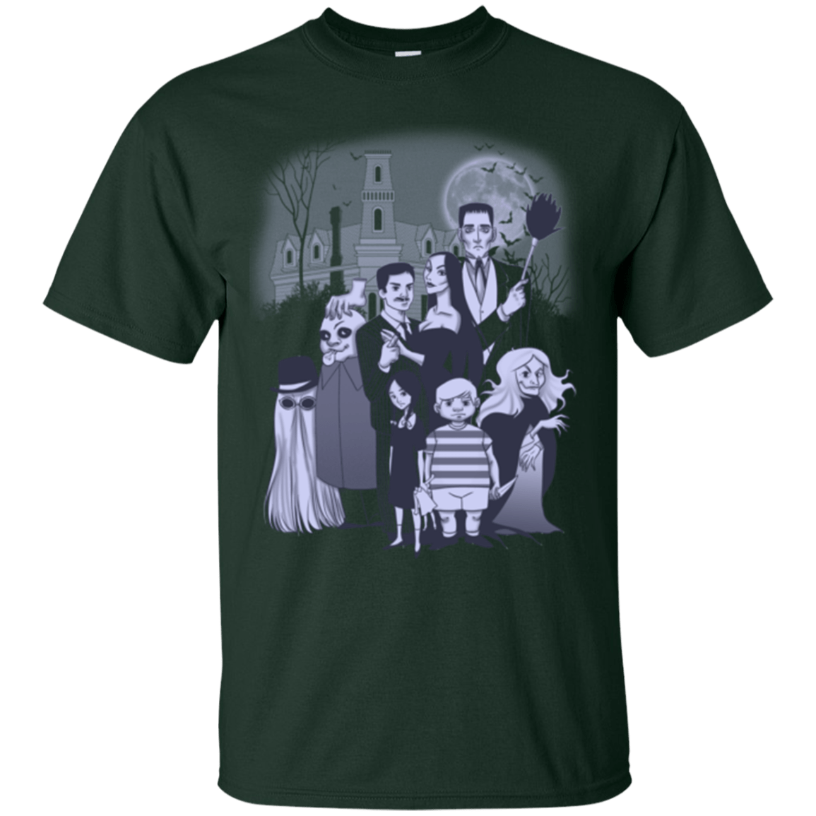 T-Shirts Forest Green / Small Family Portrait T-Shirt