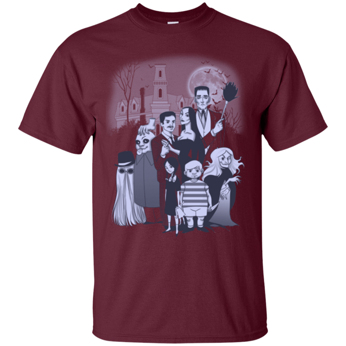 T-Shirts Maroon / Small Family Portrait T-Shirt