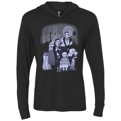 T-Shirts Vintage Black / X-Small Family Portrait Triblend Long Sleeve Hoodie Tee