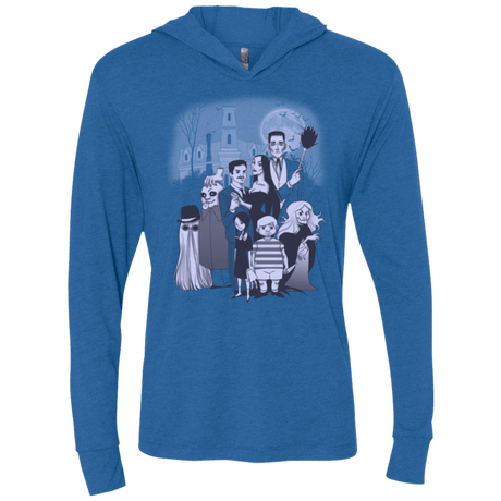 T-Shirts Vintage Royal / X-Small Family Portrait Triblend Long Sleeve Hoodie Tee