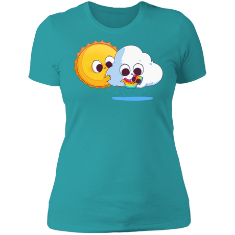 T-Shirts Tahiti Blue / S Family Portrait Women's Premium T-Shirt