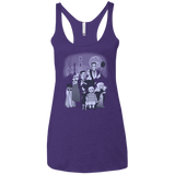 T-Shirts Purple / X-Small Family Portrait Women's Triblend Racerback Tank