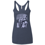 T-Shirts Vintage Navy / X-Small Family Portrait Women's Triblend Racerback Tank