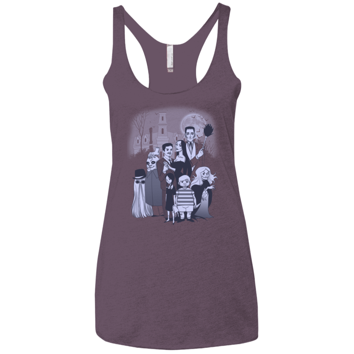 T-Shirts Vintage Purple / X-Small Family Portrait Women's Triblend Racerback Tank