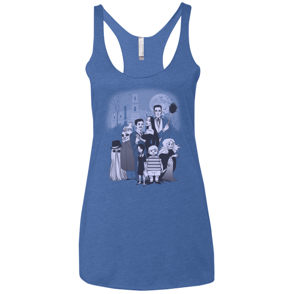 T-Shirts Vintage Royal / X-Small Family Portrait Women's Triblend Racerback Tank