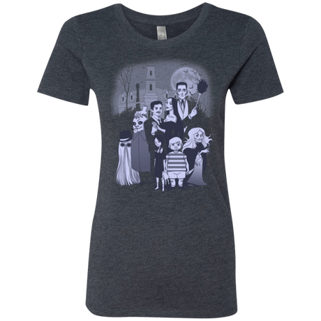 T-Shirts Vintage Navy / Small Family Portrait Women's Triblend T-Shirt