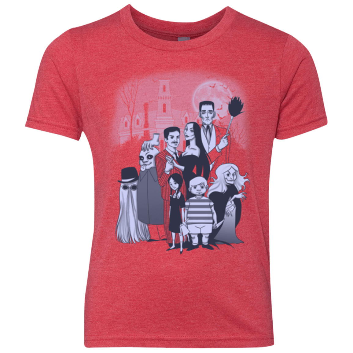 T-Shirts Vintage Red / YXS Family Portrait Youth Triblend T-Shirt