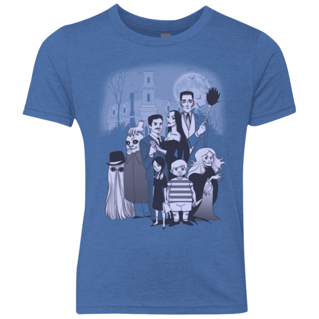 T-Shirts Vintage Royal / YXS Family Portrait Youth Triblend T-Shirt
