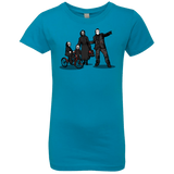 T-Shirts Turquoise / YXS Family Values Girls Premium T-Shirt