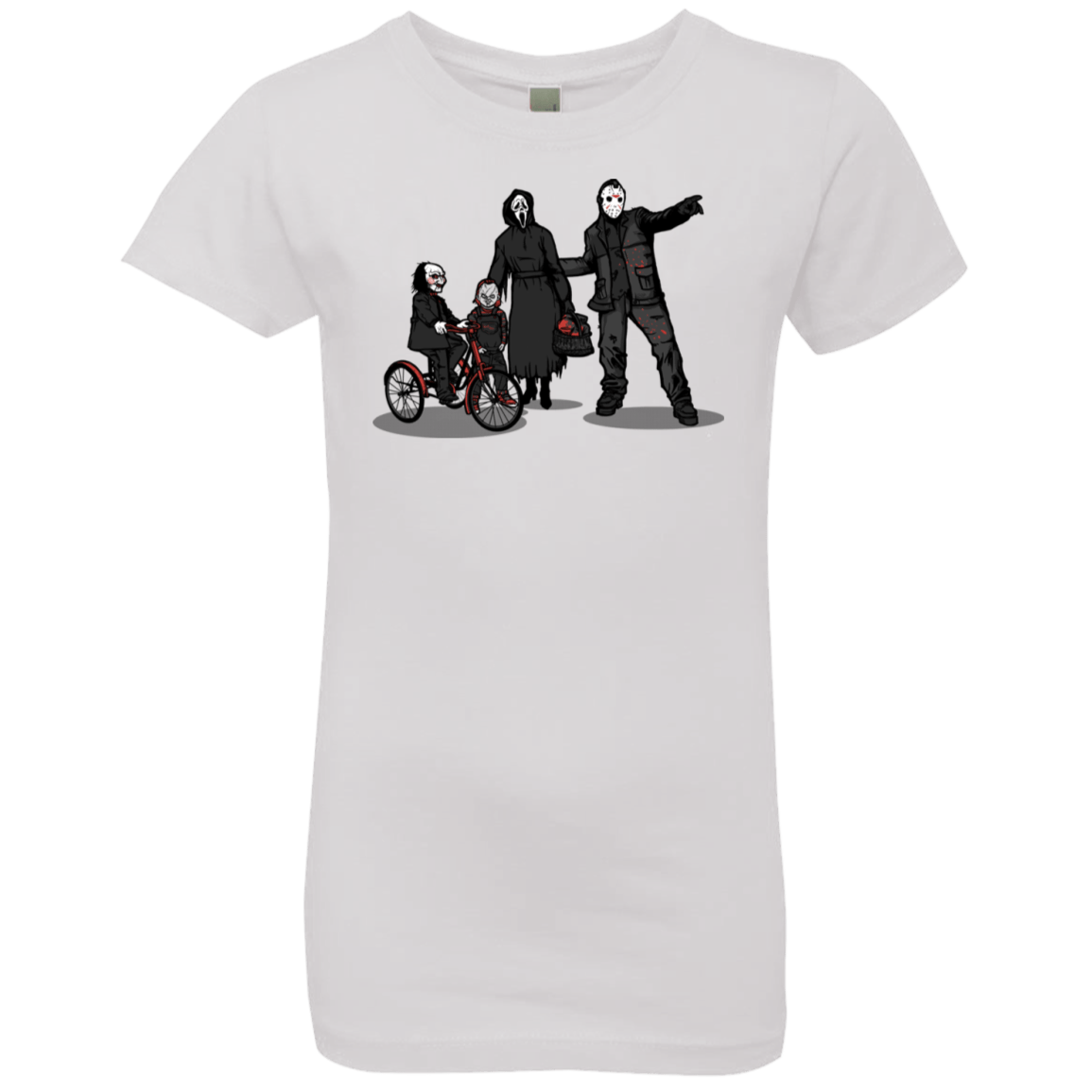 T-Shirts White / YXS Family Values Girls Premium T-Shirt