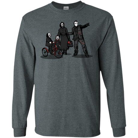 T-Shirts Dark Heather / S Family Values Men's Long Sleeve T-Shirt