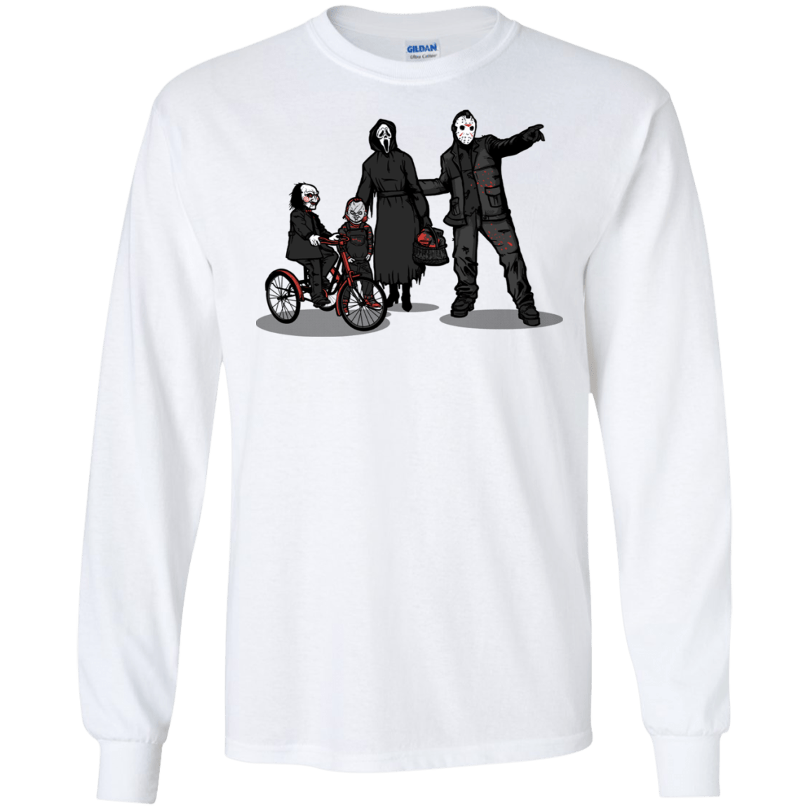 T-Shirts White / S Family Values Men's Long Sleeve T-Shirt