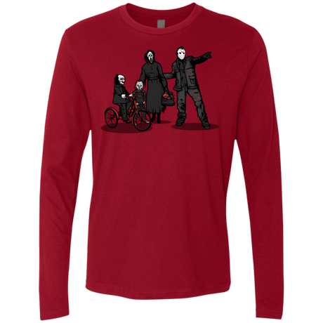 T-Shirts Cardinal / S Family Values Men's Premium Long Sleeve