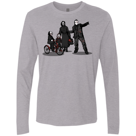 T-Shirts Heather Grey / S Family Values Men's Premium Long Sleeve