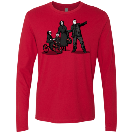 T-Shirts Red / S Family Values Men's Premium Long Sleeve
