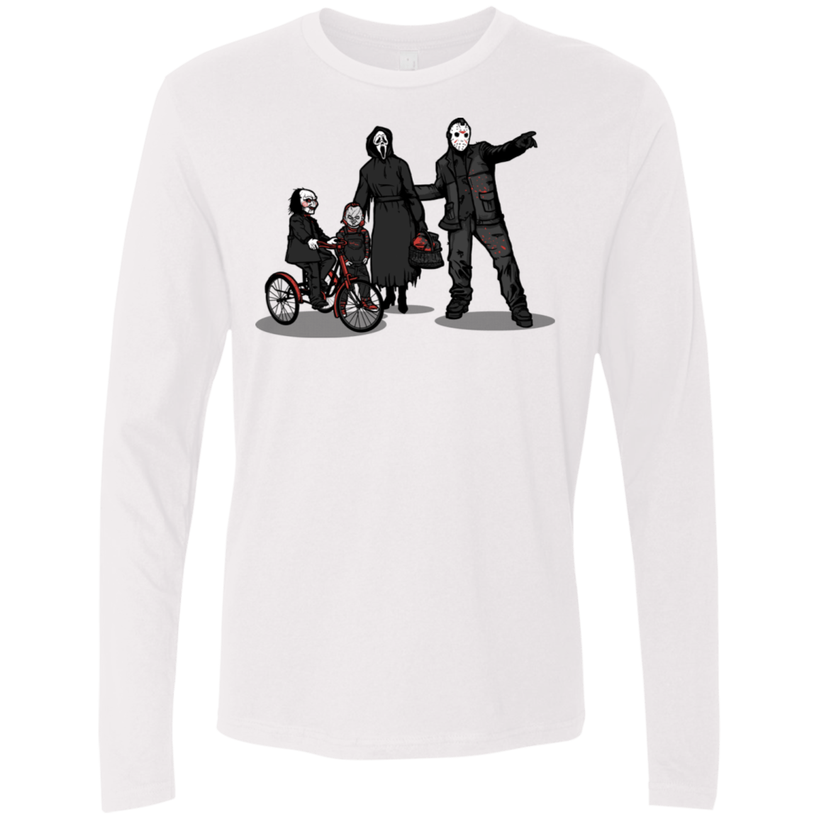 T-Shirts White / S Family Values Men's Premium Long Sleeve