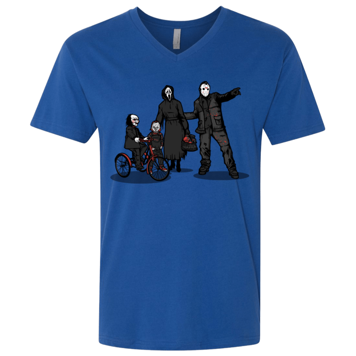T-Shirts Royal / X-Small Family Values Men's Premium V-Neck