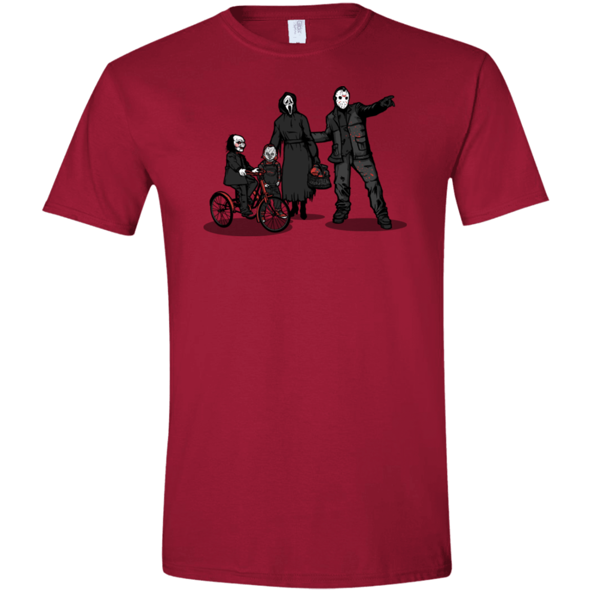 T-Shirts Cardinal Red / S Family Values Men's Semi-Fitted Softstyle