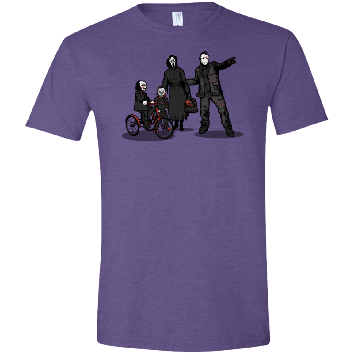 T-Shirts Heather Purple / S Family Values Men's Semi-Fitted Softstyle