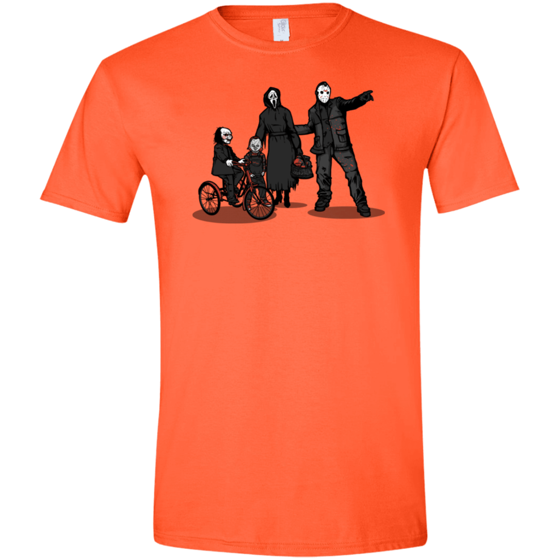 T-Shirts Orange / S Family Values Men's Semi-Fitted Softstyle
